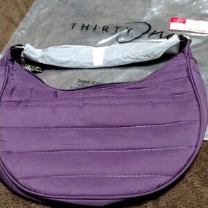 Sport Crossbody in Blackberry Quilted